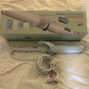 1.5" Curling Iron - White
